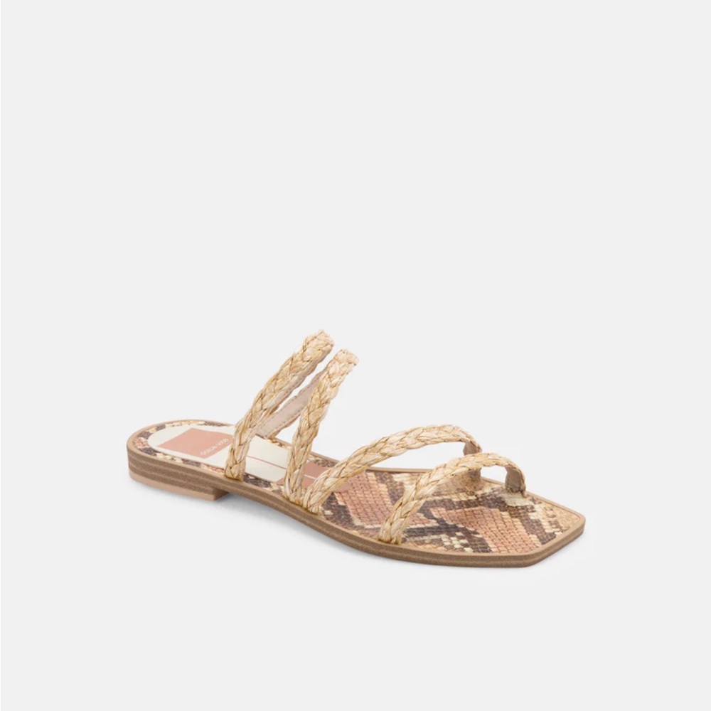 Dolce Vita Izabel Sandals LT Natural Raffia